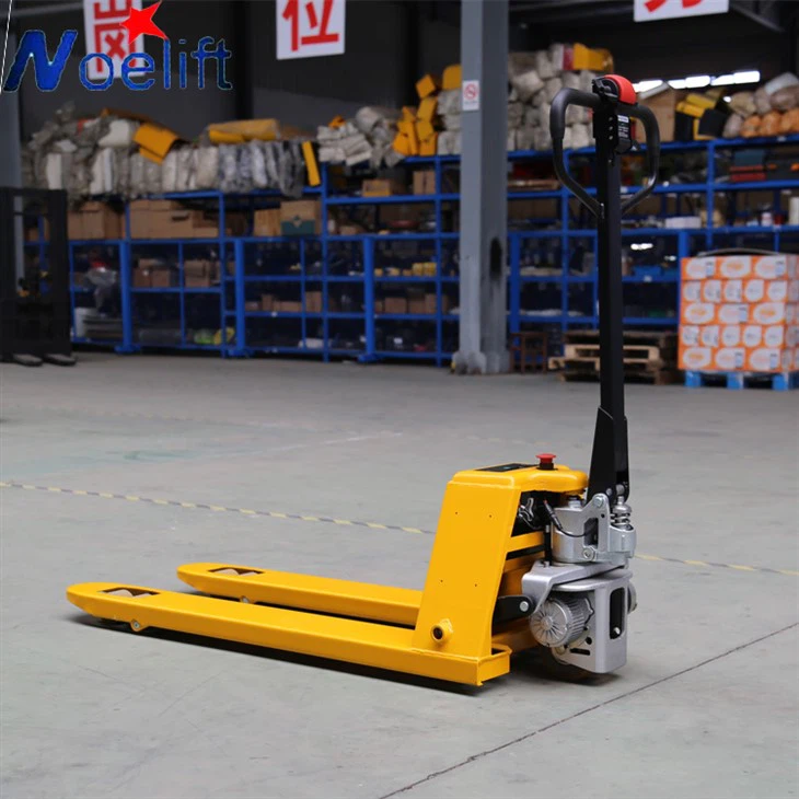 1500KG Battery Semi Electric Pallet Jack Forklift Truck